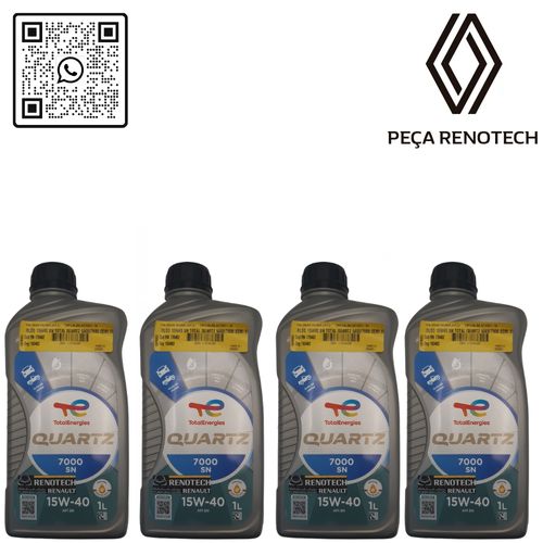 RN 176462-K4 193483 OLEO 15W40 TOTAL QUARTZ SM 5000_7000 SEMI SINT 1L -1-